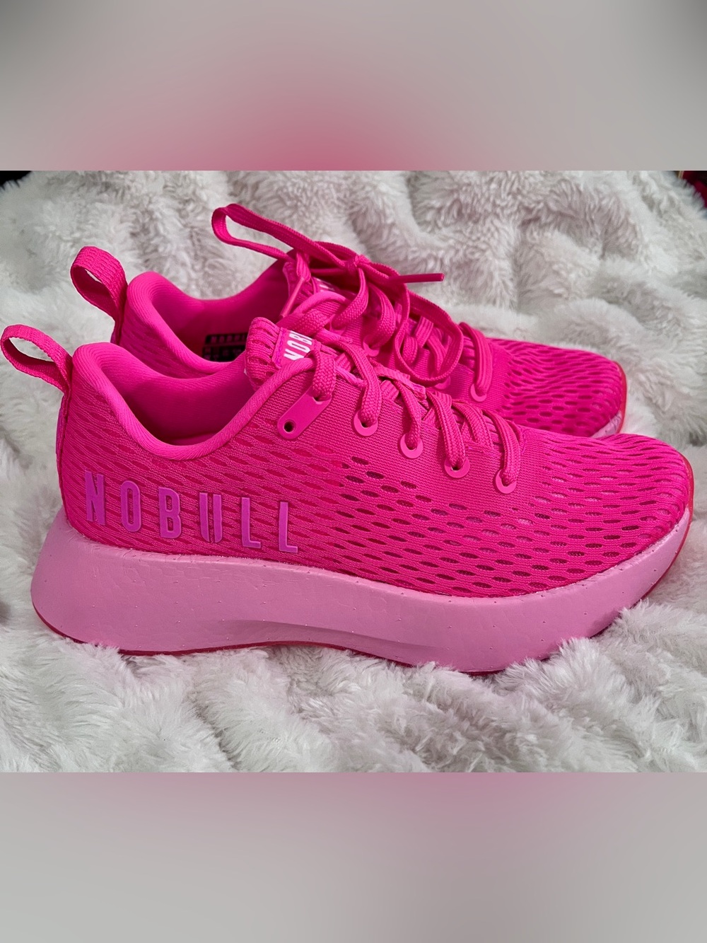 NOBULL Neon Pink Athletic Trainers